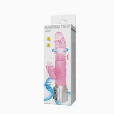 Вібратор - Mariposa Tulip Rotating Vibrator Purple, 29.5 см