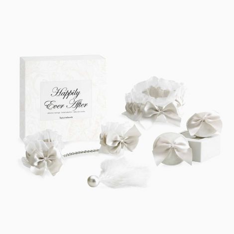 Подарунковий набір Bijoux Indiscrets Happily Ever After, White Label, 4 аксесуари для задоволення