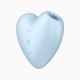 Вакуумний стимулятор - Satisfyer Cutie Heart Blue
