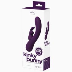 Комп'ютерний вібратор - Kinky Bunny Deep Purple