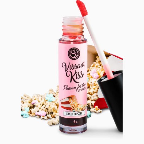 Scala Lip Gloss Vibrant Kiss Блеск для губ со вкусом попкорна, 6 гр.