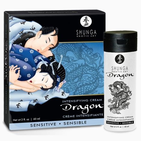 Збуджуючий крем - Shunga Dragon Intensifying Cream Sensitive, 60 мл