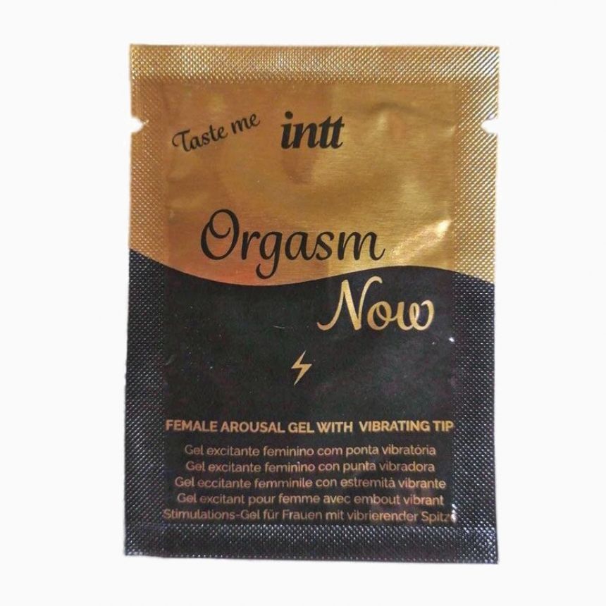 Пробник возбуждающего геля-вибратора для клитора 2-в-1 Intt Orgasm Now (2 мл) Пробник возбуждающего геля-вибратора для клитора 2-в-1 Intt Orgasm Now (2 мл)