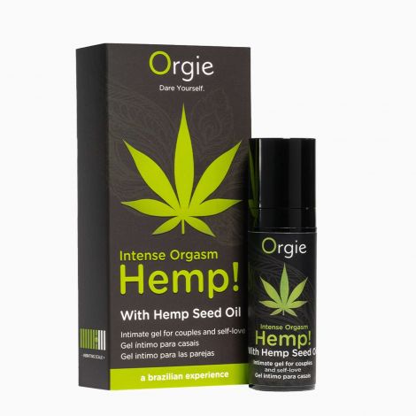 Збуджуючий гель для чоловіків та жінок - Orgie Hemp! Intense Orgasm, 15 мл
