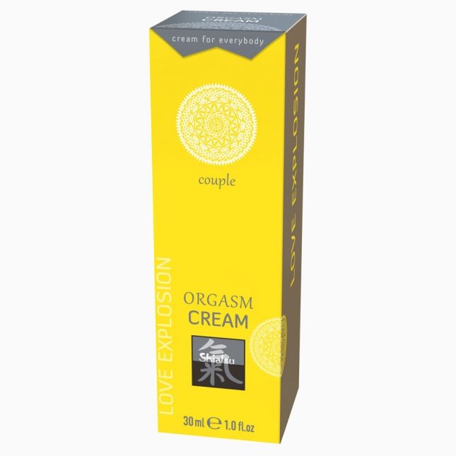 Возбуждающий крем - Hot Shiatsu Orgasm Cream, 30 мл