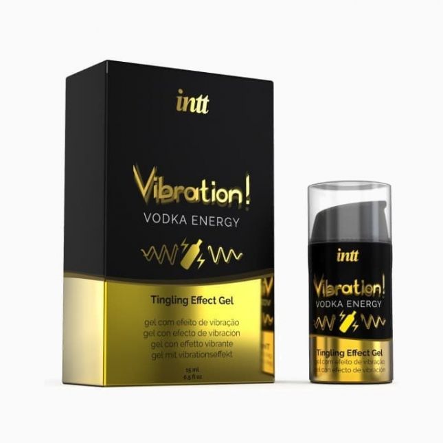 Intt Vibration Vodka - рідкий вібратор із смаком горілки, 15 мл