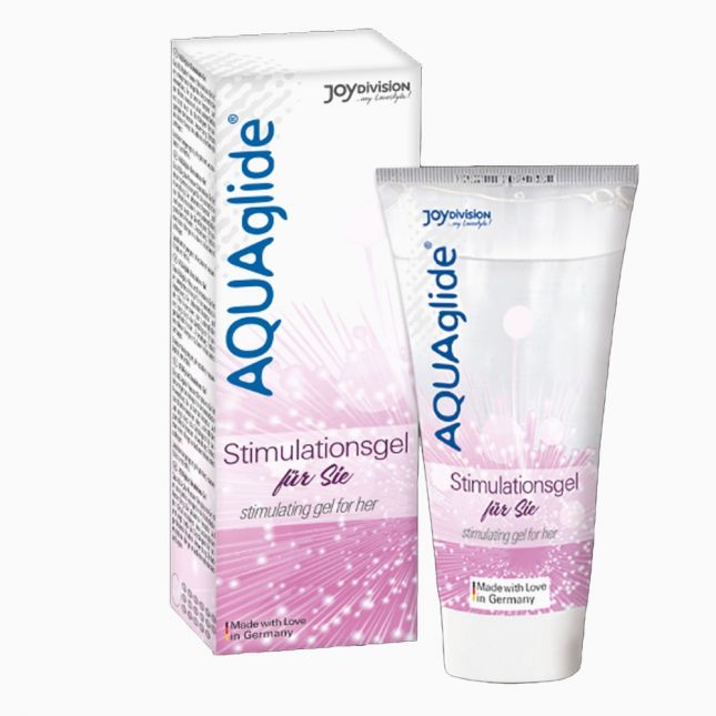 Лубрикант - AQUAglide Stimulating Gel For Her, 25 мл