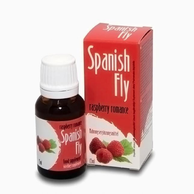 Возбуждающие капли Spanish Fly, малина, 15 мл