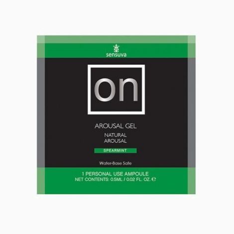 Пробник збуджувального гелю Sensuva — ON Arousal Gel for Her Spearmint (6 мл)