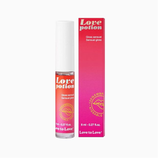Стимулирующий блеск для губ Love To Love Love Potion - Gloss Sensuel 8 мл