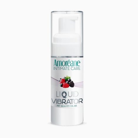Лубрикант з ефектом вібрації Amoreane Med Liquid Vibrator Berries (30 мл)