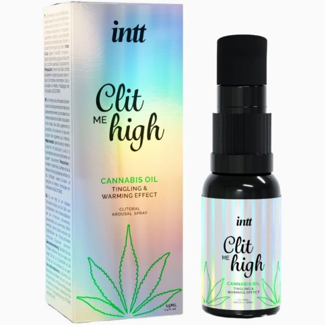 Возбуждающий гель для клитора Intt Clit Me On High Cannabis Oil 15 мл, сильная стимуляция
