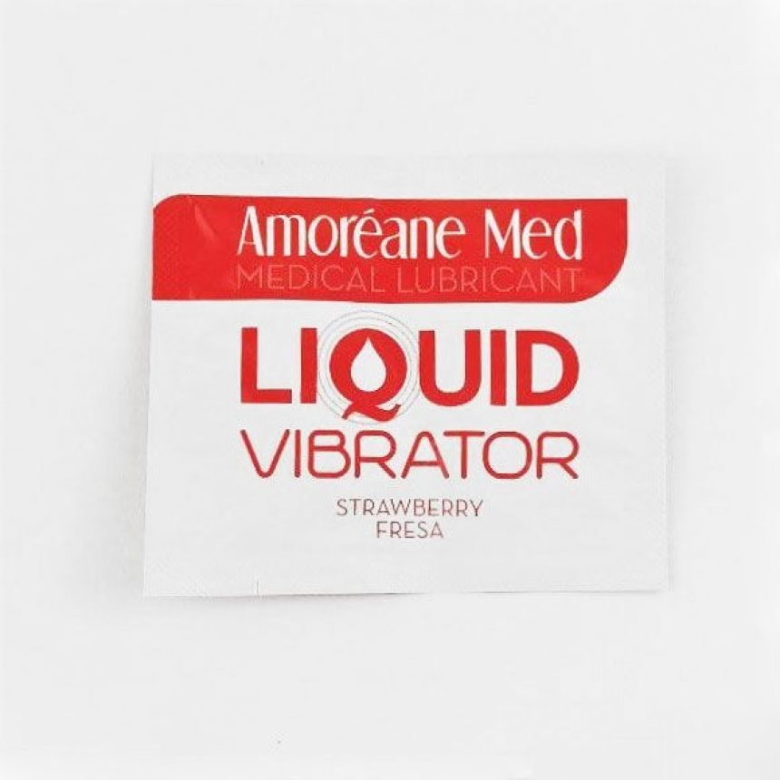 Пробник лубриканта с эффектом вибрации Amoreane Med Liquid Vibrator Strawberry (2 мл) Пробник лубриканта с эффектом вибрации Amoreane Med Liquid Vibrator Strawberry (2 мл)