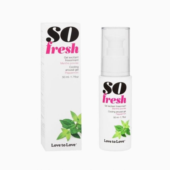 Збудливий гель з м'ятою Love To Love SO FRESH