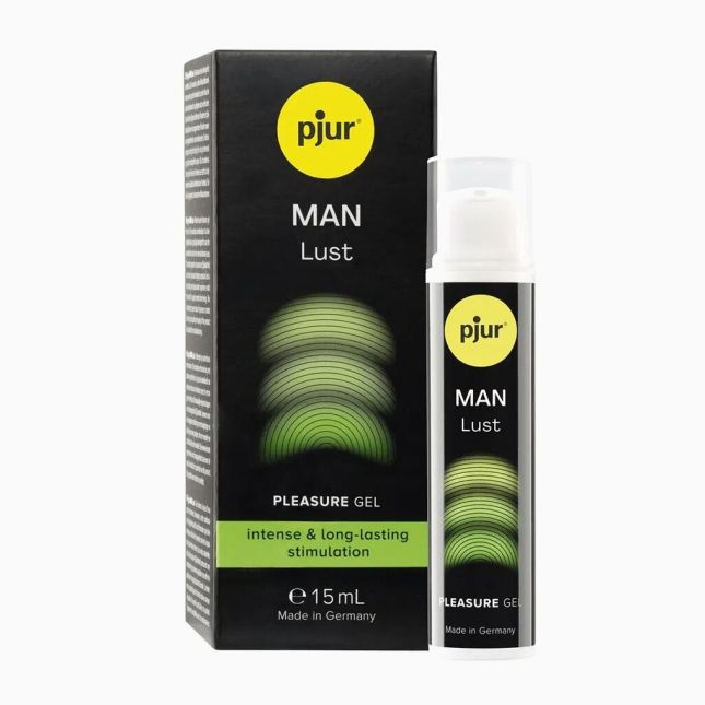 Рідкий вібратор для чоловіків pjur MAN Lust, 15 мл, з ефектом мурашок Рідкий вібратор для чоловіків pjur MAN Lust, 15 мл, з ефектом мурашок