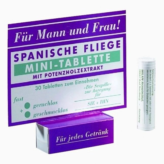 Пігулки - Spanische Fiege Minitablette, 30 таб.