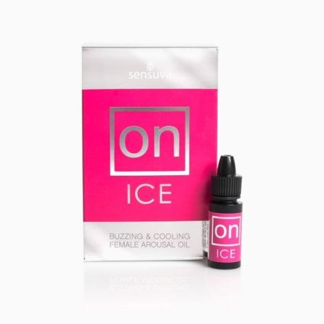Збуджувальні краплі для клітора Sensuva – ON Arousal Oil for Her Ice (5 мл) охолоджувальні, до 30 хвилин