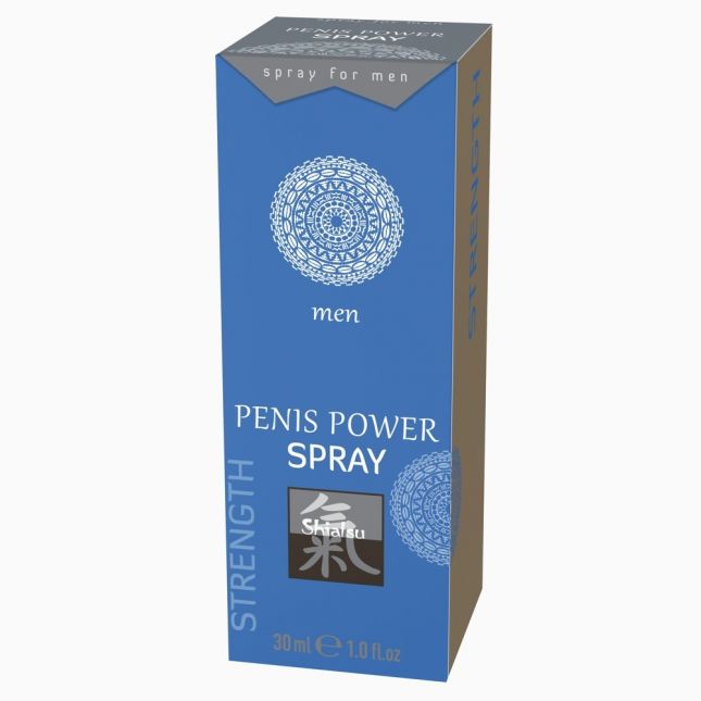 Возбуждающий спрей - Hot Shiatsu Penis Power Spray, 15 мл