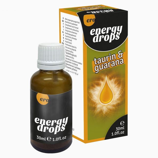 Краплі - Ero Energy Drops Taurin & Guarana Men+Women, 30 мл