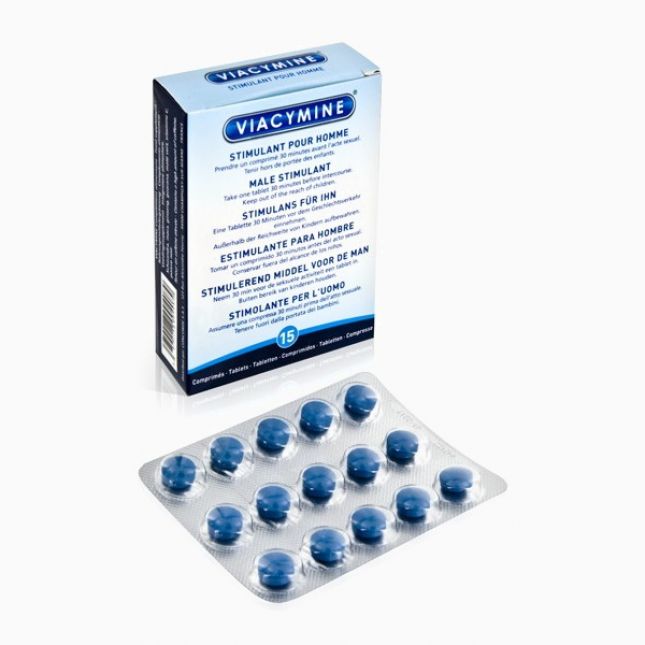 Пігулки - VIACYMINE Stimulant Pour Homme, 15 таб.
