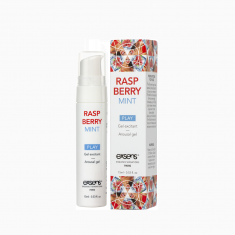 Стимулювальний гель EXSENS Kissable Raspberry Mint 15мл можна для поцілунків, охолоджувальний