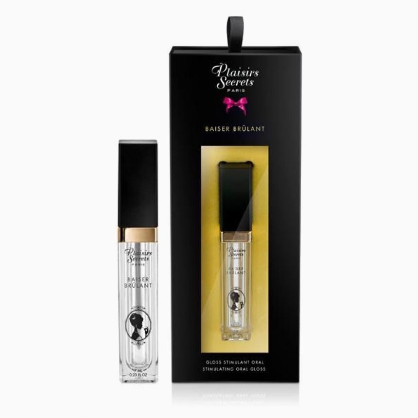 Стимулювальний блиск для губ Plaisirs Secrets Stimulating Oral Gloss Baiser Brulant (7 мл) Стимулювальний блиск для губ Plaisirs Secrets Stimulating Oral Gloss Baiser Brulant (7 мл)