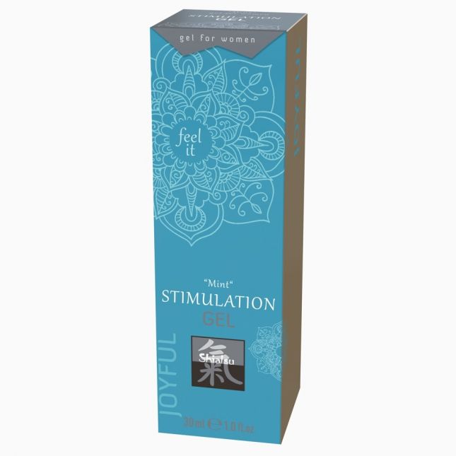 Стимулирующий гель - Hot Shiatsu Stimulation Gel Mint, 30 мл