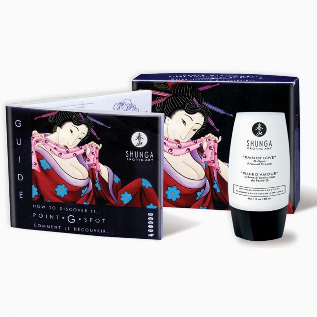 Збуджуючий крем для жінок - Shunga Rain Of Love G-Spot Arousal Cream, 30 мл