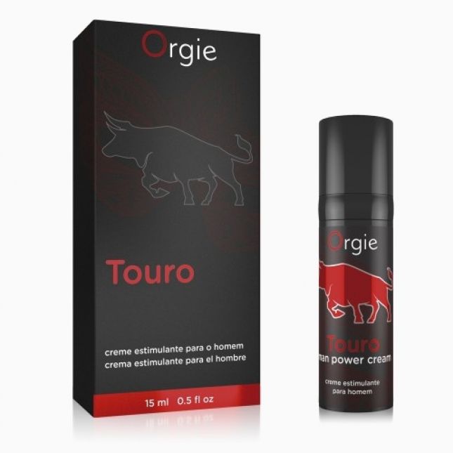 Orgie Touro erection cream - крем для посилення ерекції, 15 мл