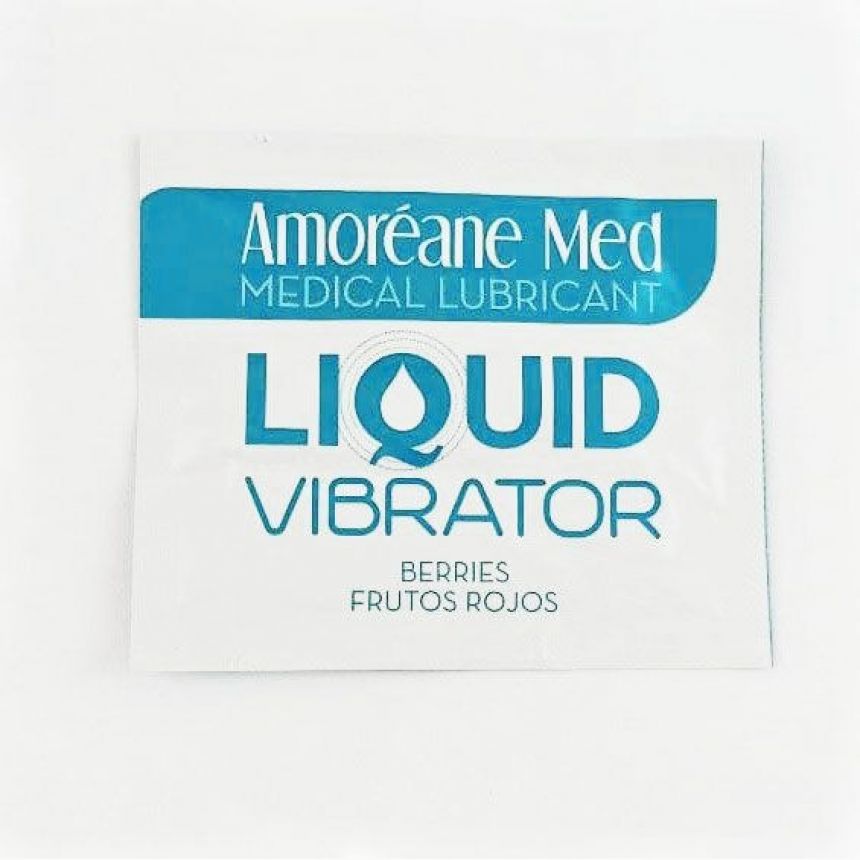 Пробник лубриканта с эффектом вибрации Amoreane Med Liquid Vibrator Berries (2 мл) Пробник лубриканта с эффектом вибрации Amoreane Med Liquid Vibrator Berries (2 мл)