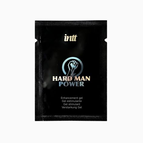 Пробник стимулювального гелю для пеніса Intt Hard Man Power (2 мл)