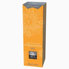 Стимулирующий гель - Hot Shiatsu Stimulation Gel Ginger & Cinnamon, 30 мл