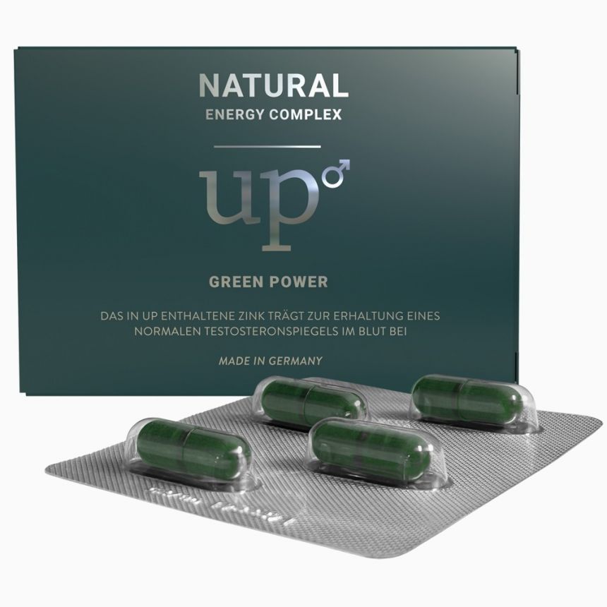 Капсули для чоловіків - Up Green Power, 4 шт. Капсули для чоловіків - Up Green Power, 4 шт.