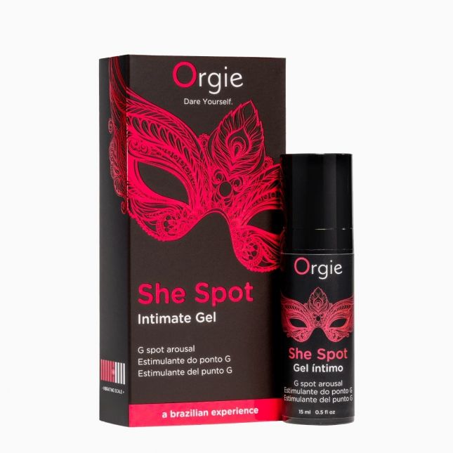 Збуджуючий гель для G-точки - Orgie She Spot Intimate Gel, 15 мл Збуджуючий гель для G-точки - Orgie She Spot Intimate Gel, 15 мл