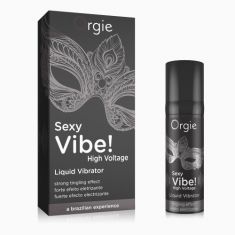 Orgie Sexy Vibe! High Voltage - збудливий гель рідкий вібратор, 15 мл