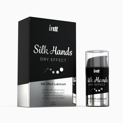 Ультагустая силиконовая смазка Intt Silk Hands (15 мл) с матовым эффектом, шелковистый эффект