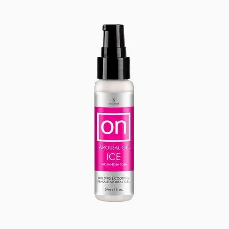 Збуджувальний гель для клітора Sensuva ON for Her Arousal Gel Ice 29мл охолодж. рідкий вібратор