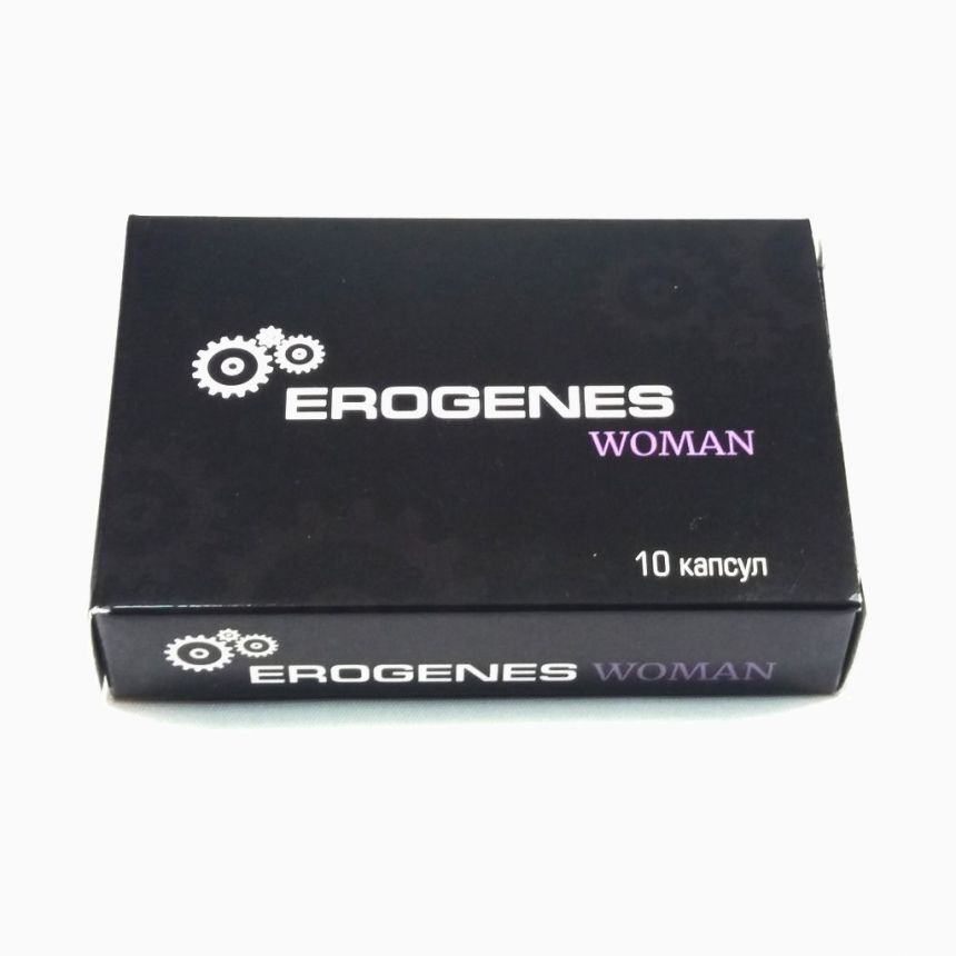 Жіночий збудник Erogenes Woman БАД (10 капсул) Жіночий збудник Erogenes Woman БАД (10 капсул)