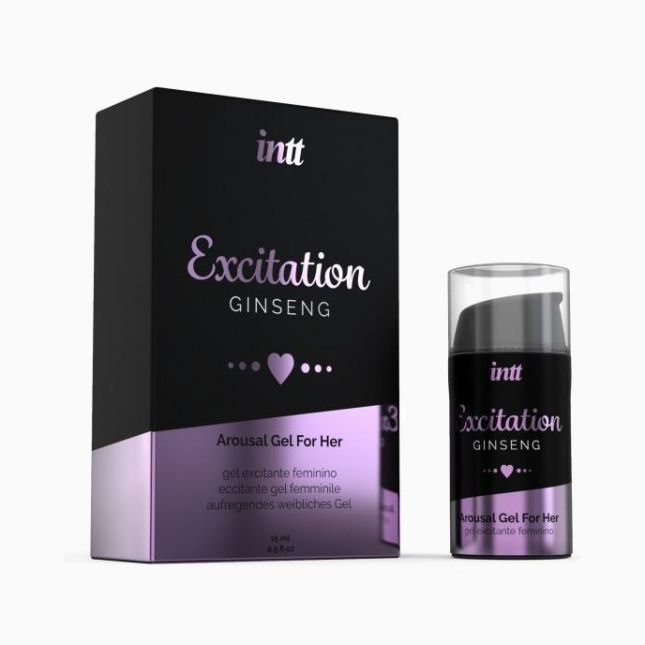 Збуджуючий гель для жінок - Intt Excitation Ginseng, 15 мл
