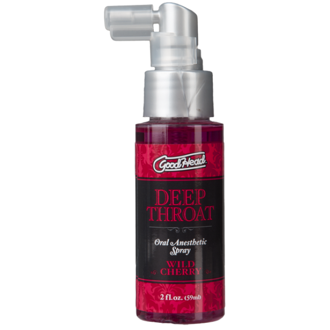 Спрей для минета Doc Johnson GoodHead DeepThroat Spray – Wild Cherry 59 мл для глубокого минета