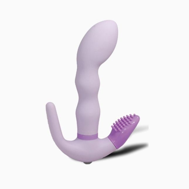 Вібратор для потрійної стимуляції Perfect Anchor, 15х3 см