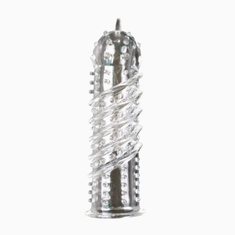 Стимулююча насадка на член Orgasma Sleeve, 14х4, 4 см
