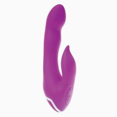 Вібратор Discretion Dual Sleek Rabbit Pink Minx, 14х3, 6 см