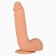 Фалоімітатор Dix Dong W Suction Cup 8", 21,5х4, 5 см