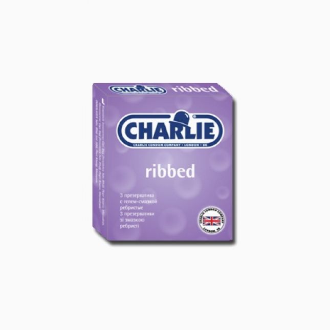 Charlie презервативы ребристые №3