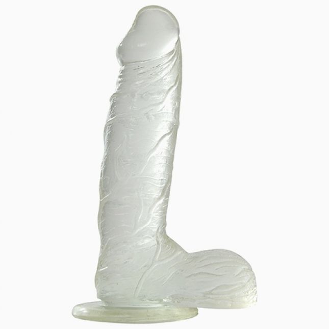 Фалоімітатор Real Rapture Clear 7,5", 19х4 см