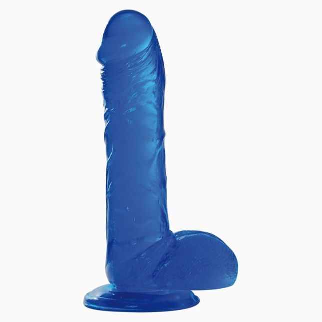Фалоімітатор Real Rapture Blue 10", 25,5Х5, 5 см