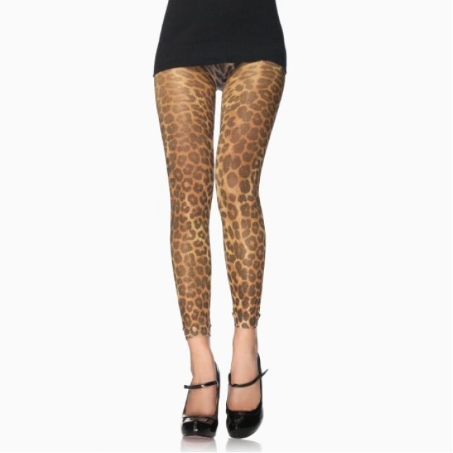Леопардові легінси Lurex leopard, O/S