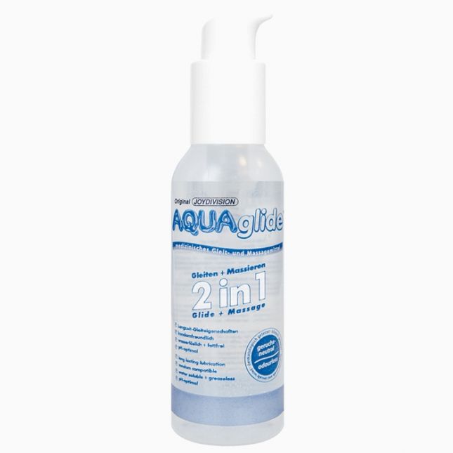 Вагінальне змазка Aquaglide Glide+Massage 2in1