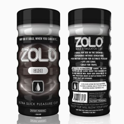 Мастурбатор Zolo Glide Cup, 15,9х7, 1 см
